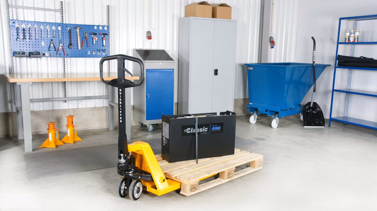 Handtruck 2500kg, 540 x 1150mm, Quicklift, gummi / poly, boggi, 1115040004