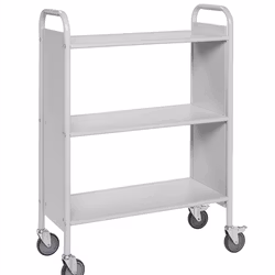 Kontorsvagn 780x345x1115mm, 150kg, Ljusgrå, KM158-LG