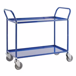 Hyllvagn 1070x585x940mm, 250kg, broms,  KM4147-BB