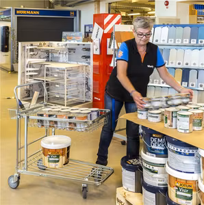 Butiksvagn  870x530x1010mm, 300kg, KM4202-K