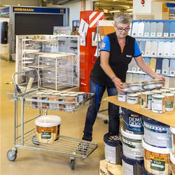 Butiksvagn  870x530x1010mm, 300kg, KM4202-K