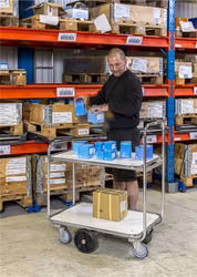 Plockvagn 2 plan, 900x630x1100mm, 300kg, KM8500-2M