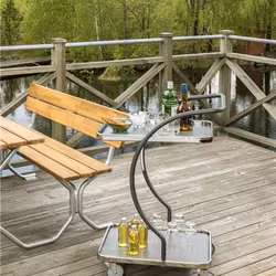 Bordsvagn 685x450x1000mm, 120kg, KM96200