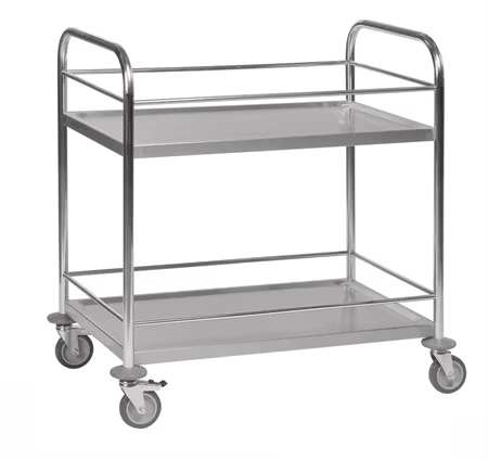 Rostfritt rullbord med sarg, 910x590x940 mm, 100kg,  KM60357