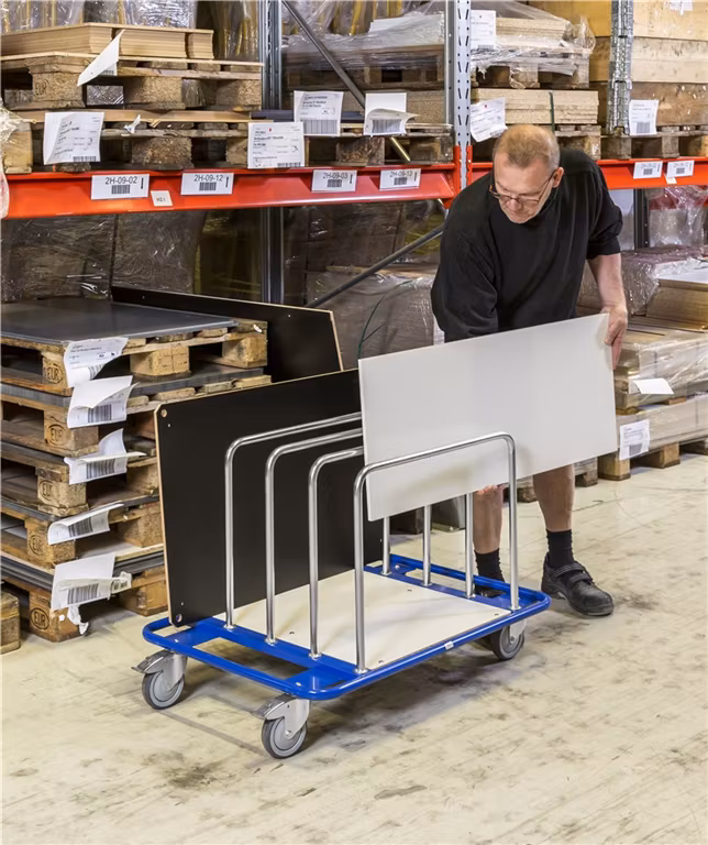 Skivvagn  1000x700x690mm, 150kg, KM839