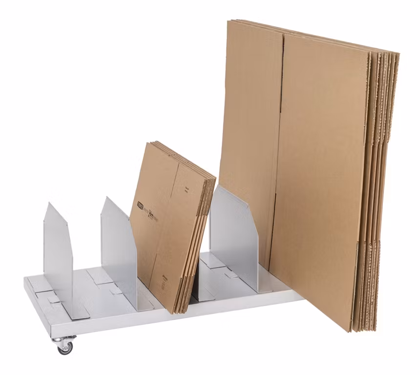 Wellpappvagn 1050x500x418mm, 60kg, KM840