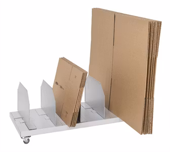 Wellpappvagn 1050x500x418mm, 60kg, KM840