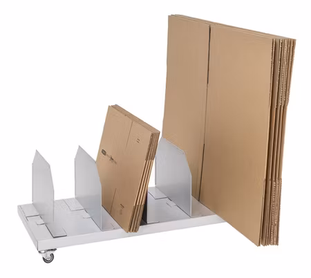 Wellpappvagn 1050x500x418mm, 60kg, KM840