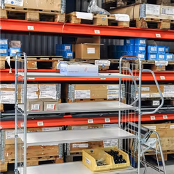 Hyllvagn ESD, 945x470x1590 mm, broms, KM8000-4M-ESDB