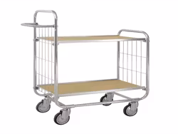 Hyllvagn ESD, 1395x470x112 mm, broms, KM8000-2XL-ESDB