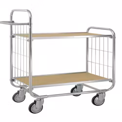 Hyllvagn ESD, 1395x470x112 mm, broms, KM8000-2XL-ESDB