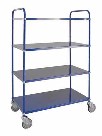 Hyllvagn 4 plan, 980x585x1445mm, 250kg, KM4125-B