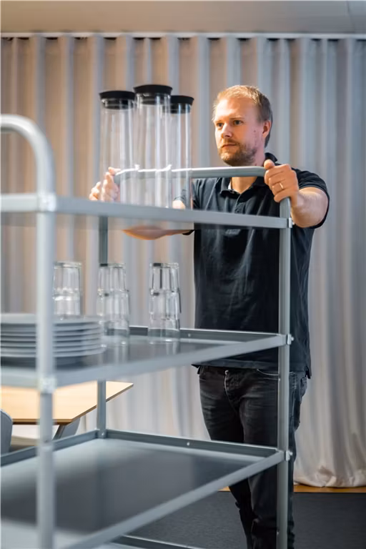 Hyllvagn Zero, 980x585x1445mm, 250kg, KM4124-ZERO