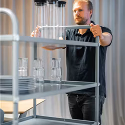 Hyllvagn Zero, 980x585x1445mm, 250kg, KM4124-ZERO