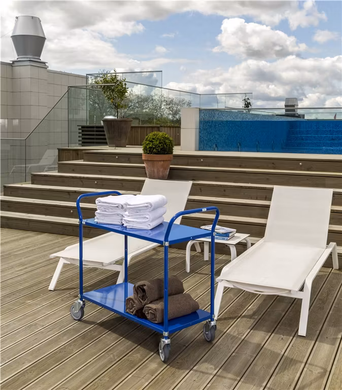 Rullvagn 2 plan, 250 kg, KM4105-E