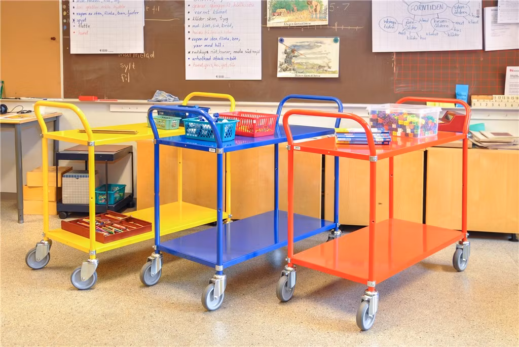 Rullvagn 2 plan, 250 kg, KM4105-EB