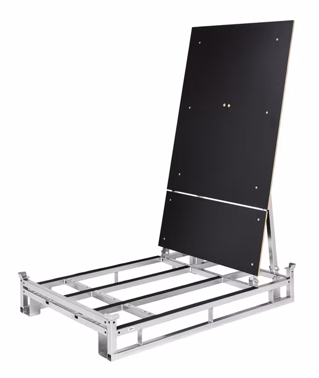 Fällbar lastbärare 1200x800x203mm, 800kg,  KM3D