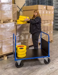 Gavelvagn 1000x700x900mm, 500kg, broms, KM333-2B