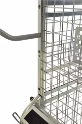 Plockvagn 1300x625x1230mm, 300 kg,  låga byglar, KM300-M12