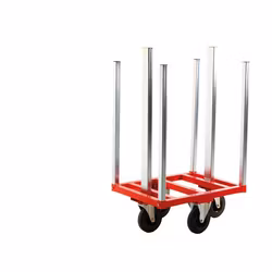 Pallkragsvagn 800x600x1215mm, 300kg, KM224