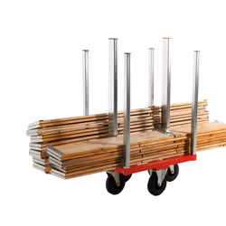 Pallkragsvagn 800x600x1215mm, 300kg, KM224