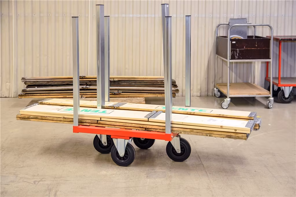 Pallkragsvagn 800x600x1215mm, 300kg, KM224