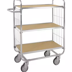 Hyllvagn ESD,  1395x470x1120 mm, KM8000-3XL-ESD