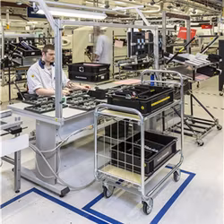 Hyllvagn ESD,  815x470x1120 mm, KM8000-3S-ESD