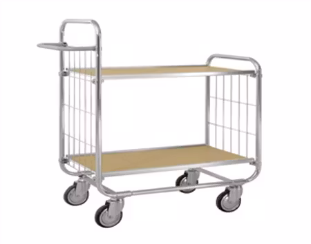 Hyllvagn ESD, 1195x470x112 mm, broms, KM8000-2L-ESDB