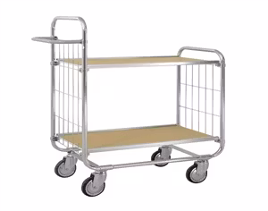 Hyllvagn ESD, 1195x470x112 mm, KM8000-2L-ESD