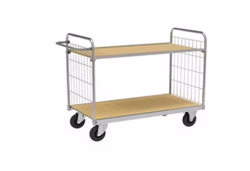 Hyllvagn ESD, 1790x650x1025mm, broms, KM9000-2XL-ESDB