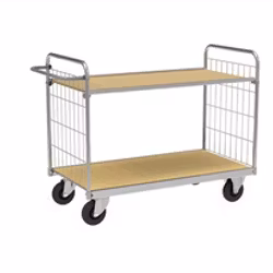 Hyllvagn ESD, 1390x650x102, broms, KM9000-2M-ESDB