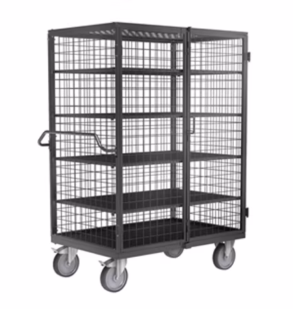 Säkerhetsvagn  1332x821x1765mm, 500kg, broms, KMAS-1-ERGO