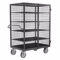 Säkerhetsvagn  1332x821x1765mm, 500kg, broms, KMAS-1-ERGO