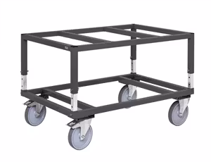 Pallvagn 1200x800x655mm, 800kg, KM222-ERGO