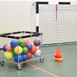 Nätvagn med skyddslist, 60kg, KM4404-KP