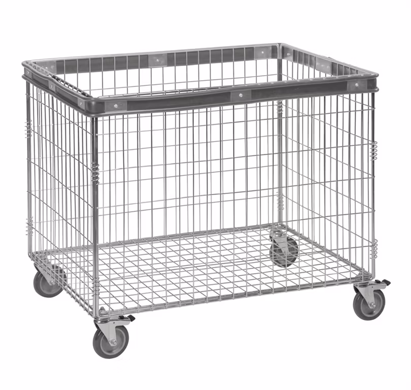 Nätvagn med skyddslist, 60kg, KM4404-KP