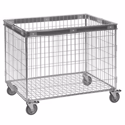 Nätvagn med skyddslist, 60kg, KM4404-KP