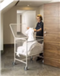 Nätvagn blå, 100kg, KM198