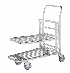 Stackningsbar butiksvagn 300kg, KM4202-E3