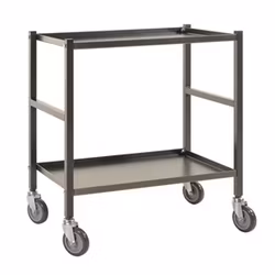 Rullbord 2 plan, 150 kg, antracitgrå,  KM8100