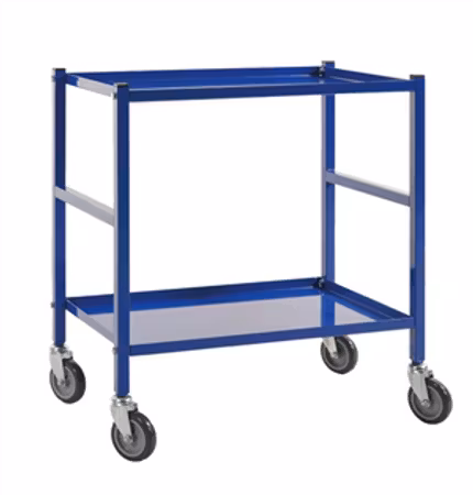 Rullbord 2 plan, 150 kg, blå, KM3100