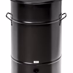 Avfallstunna 70L med pedal, svart, KM70SF