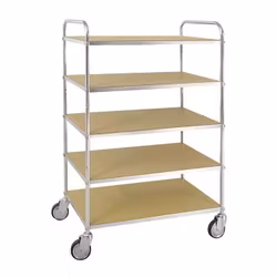 Hyllvagn 5 plan,  980x585x1445mm,  KM4124-ESD