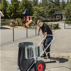 Städvagn, Elzink, luftgummihjul, KM145760-E