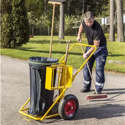 Städvagn luftgummihjul, KM145760