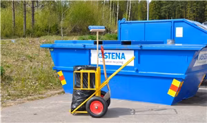 Städvagn luftgummihjul, KM145760