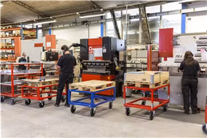 Pallvagn 1200x800mm,  800kg, KM222-B