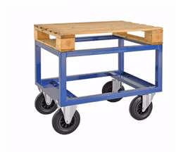 Halvpallvagn 800 x 600 mm, bröms, KM221-BHB