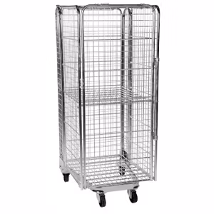 Rullcontainer stackningsbar, 850x720x1770mm, broms, KM2010B